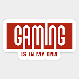 DNA gamer Sticker